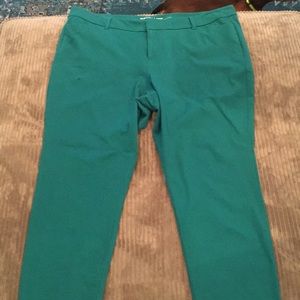 Old navy green pants